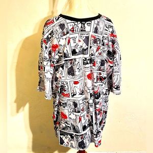 Oh Snap! By Drill Clothing Stretch Comic Short Sleeve T-Shirt Men’s Size 3XL